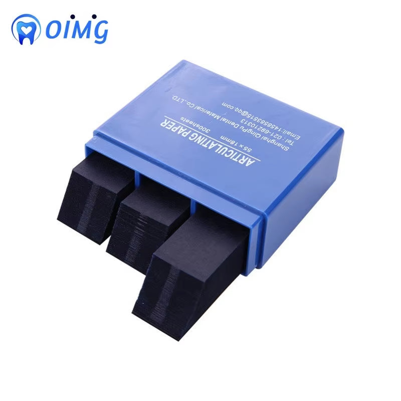 Dental Articulating Paper Blue Strips Dental Lab Products Oral Dentist Teeth Care Whitening Material Tool 55*18Mm 300PCS
