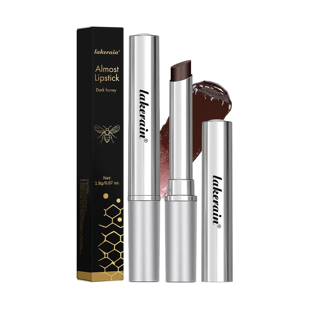 Black Honey Lipstick Long Lasting Moisturizing Natural Lip Plumper Makeup Lip Plumping Gloss Cosmetics Exfoliating for Lip
