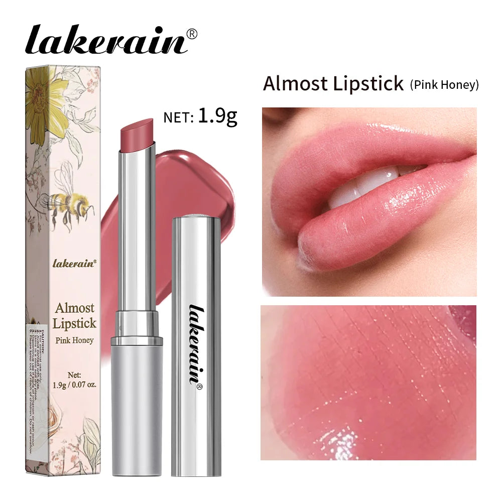 Black Honey Lipstick Long Lasting Moisturizing Natural Lip Plumper Makeup Lip Plumping Gloss Cosmetics Exfoliating for Lip