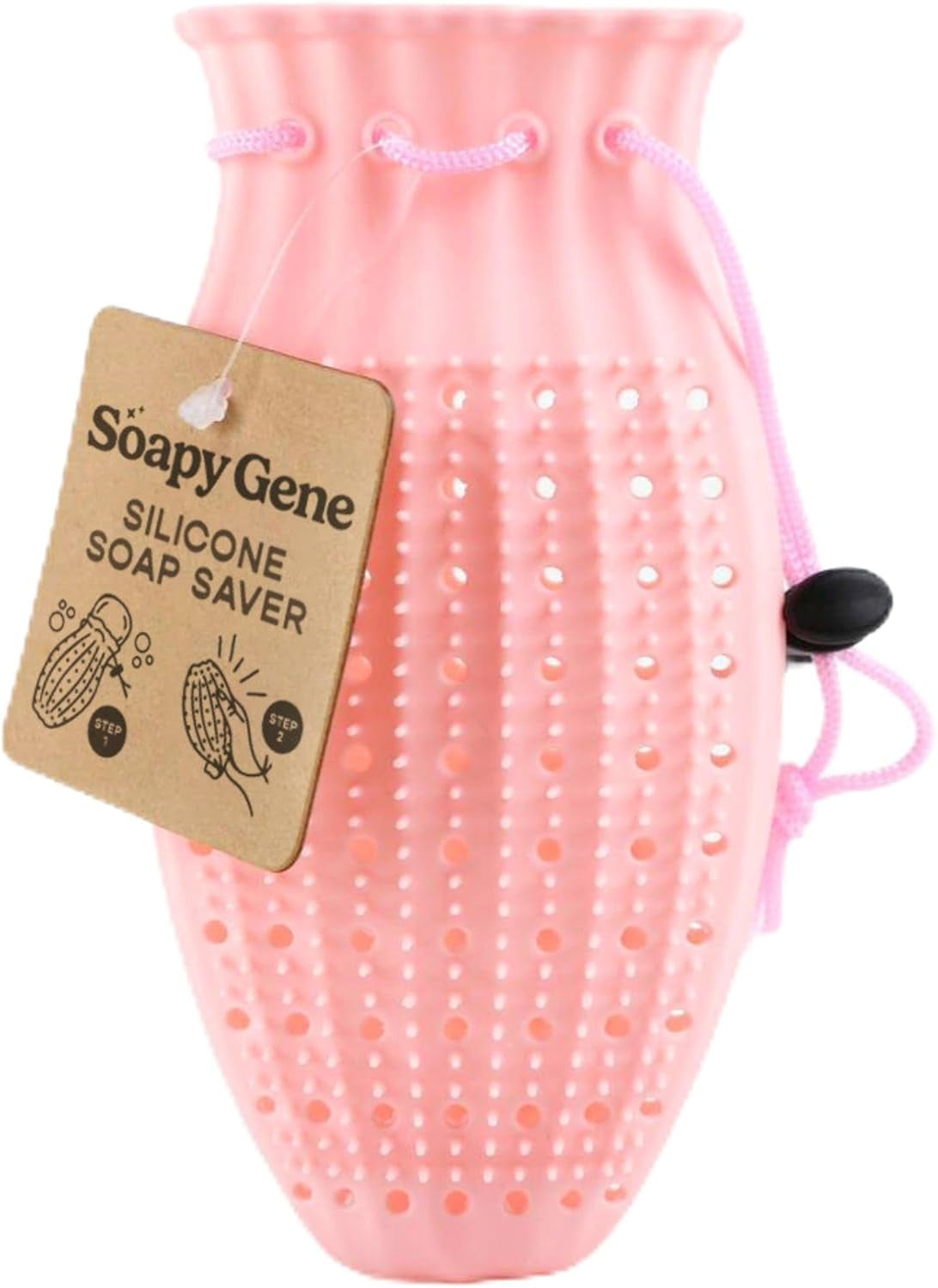 Gentle Exfoliating Bar Soap Loofah Pouch, Soap Saver Bag, Soap Exfoliating Bag, Bar Soap Pouch, Soap Savers for Bar Soap, Mesh Soap Bags for Soap Bars, Soap Bar Bag, Silicone Body Scrubber Pouch