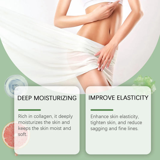 Collagen Infused Body Lotion Anti Aging Smoothing Strengthen Barrier Long Lasting Hydrating Reduce Sagging Moisturize Body Cream